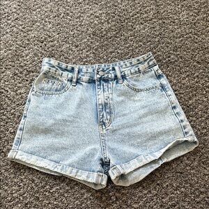 SHEIN Light Blue Denim Jean Shorts